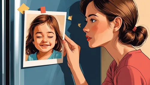 July Challenge - "The girl in the photo on her wall blinked." by davidkcyip